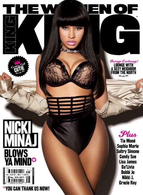 nicki minaj king magazine cover. Rapper/Singer Nicki Minaj